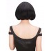 Wigs2you 全假髮斜瀏海假髮女短髮帥氣bobo頭逼真波波頭假髮短直髮斜瀏海時尚修臉WS-2011
