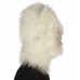 Furry Dog Collection | Men's White Furry Dog Costume Cosplay Wig & Mask | Premium Breathable Capless Cap