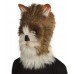 Furry Fox Collection | Men's White and Brown Straight Furry Fox Cosplay Wig | Premium Breathable Capless Cap