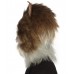 Furry Fox Collection | Men's White and Brown Straight Furry Fox Cosplay Wig | Premium Breathable Capless Cap