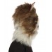 Furry Fox Collection | Men's White and Brown Straight Furry Fox Cosplay Wig | Premium Breathable Capless Cap