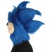 Furry Game | Men's White and Blue Straight Long Furry Hedghog Costume Cosplay Wig | Premium Breathable Capless Cap