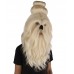 Serpant Monk | Men's White Brown Straight Serpant Monk Cosplay Wig | Premium Breathable Capless Cap