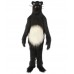 HPO White and Black Mouse Costume with Mask and tail  - Long Breathable Synthetic Fibers Bundle