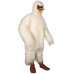 HPO White Swan Costume with Mask  - Long Synthetic Fibers Bundle