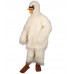 HPO White Swan Costume with Mask  - Long Synthetic Fibers Bundle