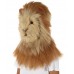HPO Lion Wig with Mask  - Long Synthetic Fibers