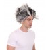 Musical Mens Wig | CATS Cosplay Two-toned Wig | Premium Breathable Capless Cap