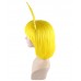 Monster Unisex Wig w/ Ears | Yellow Cosplay Wig | Premium Breathable Capless Cap
