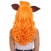 Lovely Orange Fox Wig | Animal Fancy Party Event Ready Halloween Wig | Premium Breathable Capless Cap