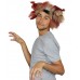 Musical Tri-Color Unisex Wig | Super Size Furry Animal Character Cosplay Halloween Wig | Premium Breathable Capless Cap