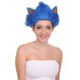 Womens Spiked Blue Cosplay Hedgehog Wig with Ears - Long Blue Hair - Capless Cap Design