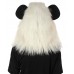 HPO White and Black Panda wig - Long Synthetic Fibers