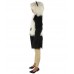 HPO White and Black Panda Costume with Hoodie - Long Synthetic Fibers Bundle