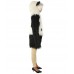 HPO White and Black Panda Costume with Hoodie - Long Synthetic Fibers Bundle