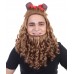 Mens Lion Wig | Brown Cosplay Wig | Premium Breathable Capless Cap