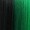 Two-tone Green and Black Medium Bob Wig