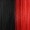 Two-tone Red and Black Medium Bob Wig