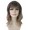 Women Shoulder Length Heat Resistant Wavy Bob Wig Brown