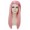 Adult Womens Long Straight Side Part  Cosplay Wig Pink