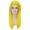 Adult Womens Long Straight Side Part  Cosplay Wig Yellow