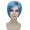 Women  Classic Minivan Mom Wig Light Blue