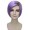 Women  Classic Minivan Mom Wig Light Purpule