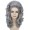 Women Troll Long Curly Wig Dark Grey