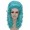 Women Troll Long Curly Wig Light Blue
