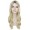 Women Medium Length Blonde Make Up Artist Wig Blonde