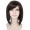 Women Brown Color Straight Shoulder Length Trendy Introverted Bob Wig Brown