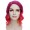 Women Red Color Curly Shoulder Length Trendy Sunset Soiree Wig Red