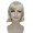 Women Blonde Color Straight Shoulder Length 50s Flip Wig Blonde