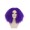 Adult Women Shoulder Length Curly Witch Wig  Purple