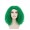 Adult Women Shoulder Length Curly Witch Wig Green