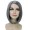 Adult Womens Halloween Cosplay Shoulder Length Flapper Costume Wig Grey