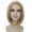 Adult Womens Halloween Cosplay Shoulder Length Flapper Costume Wig Strawberry Blonde