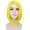 Adult Womens Halloween Cosplay Shoulder Length Flapper Costume Wig Yellow
