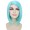 Adult Womens Halloween Cosplay Shoulder Length Flapper Costume Wig Light Blue