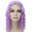 Adult Women 14 Inch Shoulder Length Weave Curly Goldilocks Wig Light Purple