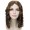 Adult Women 14 Inch Shoulder Length Weave Curly Goldilocks Wig Light Brown