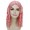 Adult Women 14 Inch Shoulder Length Weave Curly Goldilocks Wig Pink
