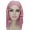 Adult Women 14 Inch Shoulder Length Weave Curly Goldilocks Wig Mixed Pink