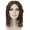 Adult Women 14 Inch Shoulder Length Weave Curly Goldilocks Wig Mixed Blonde