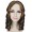 Adult Women 14 Inch Shoulder Length Weave Curly Goldilocks Wig Auburn Blonde