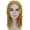 Adult Women 14 Inch Shoulder Length Weave Curly Goldilocks Wig Gold