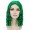 Adult Women 14 Inch Shoulder Length Weave Curly Goldilocks Wig Green