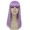Adult Women 18 Inch Silky Medium Straight Length Diva Wig Light Purple