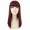 Adult Women 18 Inch Silky Medium Straight Length Diva Wig Dark Brown