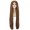 Adult Women Extra Long Length 36 Inch No Bangs Cosplay Costume Hair Wig Light Brown